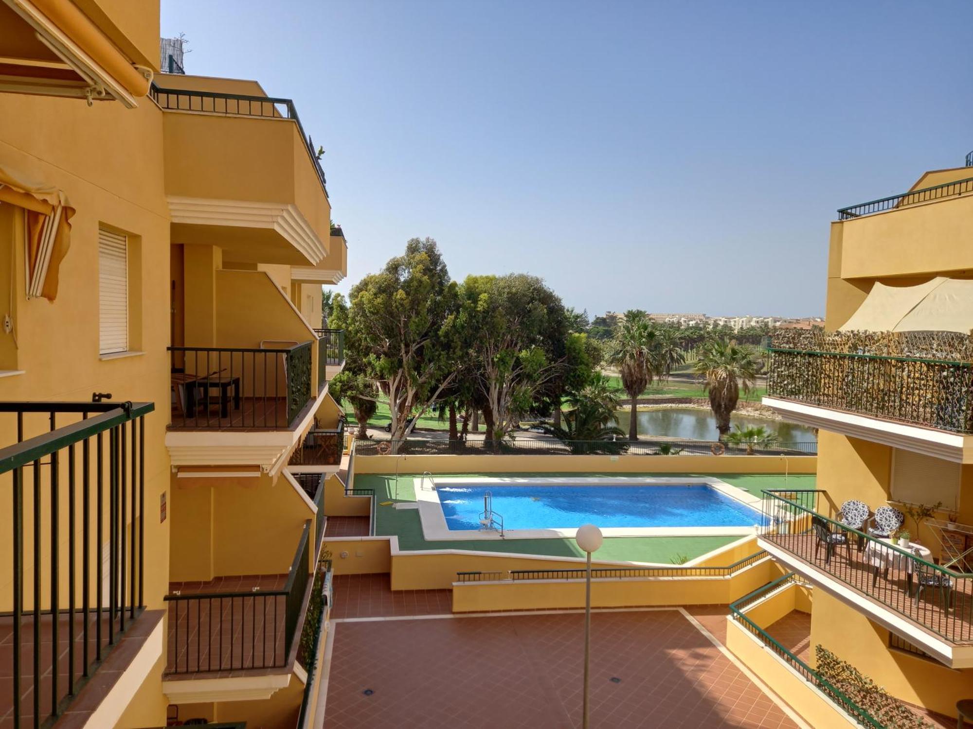 Apartamento Golf Roquetas de Mar Esterno foto